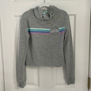 Justice size 8 Girls Hoodie Sweatshirt